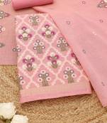 printed unstitched dress material