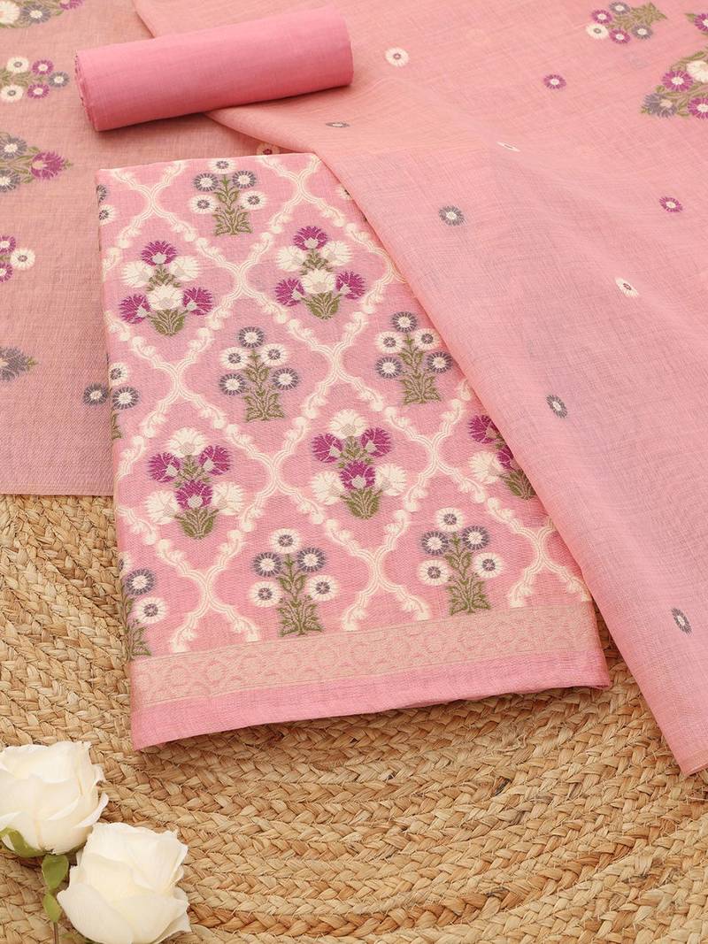 printed unstitched dress material