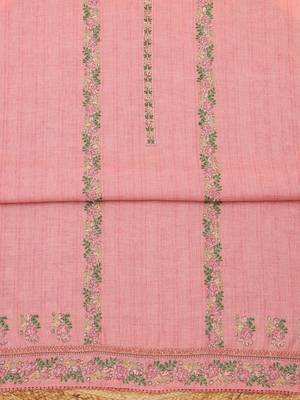 printed linen unstitched dress material 3