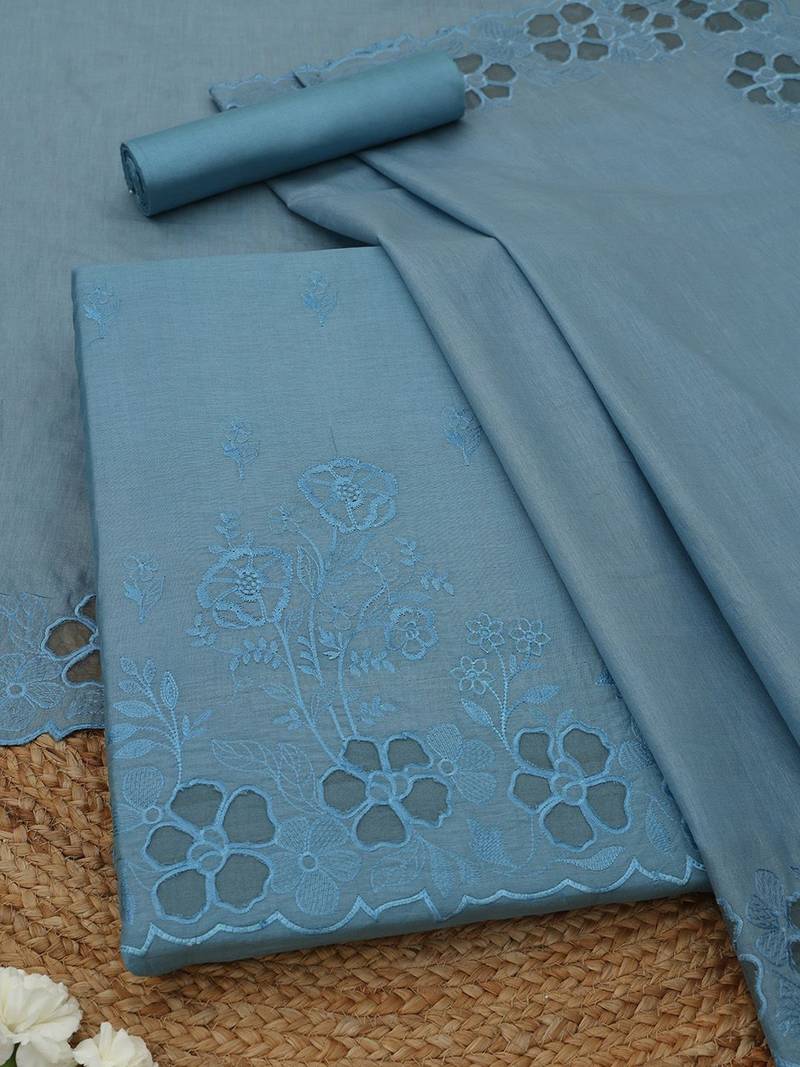 printed unstitched dress material