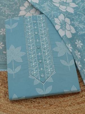 printed unstitched dress material 3