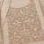floral embroidered sequinned tussar unstitched dress material