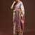 Beige woven design saree with blouse
