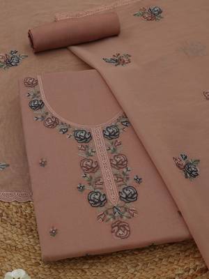 printed unstitched dress material 2