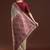Beige woven design saree with blouse