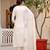 Embroidered viscose silk kurta with pant & dupatta set for women