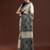 Beige woven design saree with blouse
