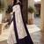 Off white floral silk blend saree