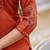 Embroidered viscose silk kurta with pant & dupatta set for women