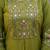 Embroidered viscose silk kurta with pant & dupatta set for women