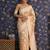 Mustard woven design ethnic motifs banarasi saree