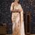 Mustard woven design ethnic motifs banarasi saree