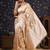 Mustard woven design ethnic motifs banarasi saree