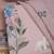 floral printed thread work unstitched dress material