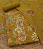 printed unstitched dress material