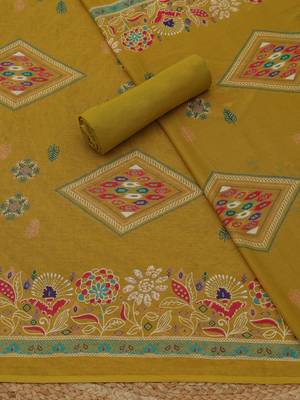 printed unstitched dress material 4