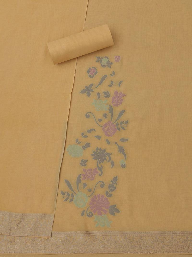 unstitched dress material