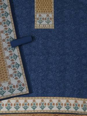 printed linen unstitched dress material 4