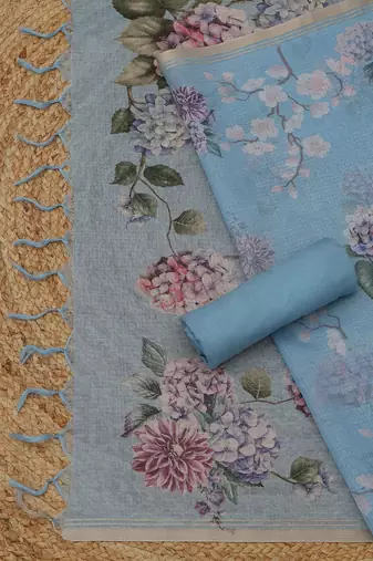 printed unstitched dress material