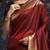Maroon woven design zari kanjeevaram saree with unstitched blouse