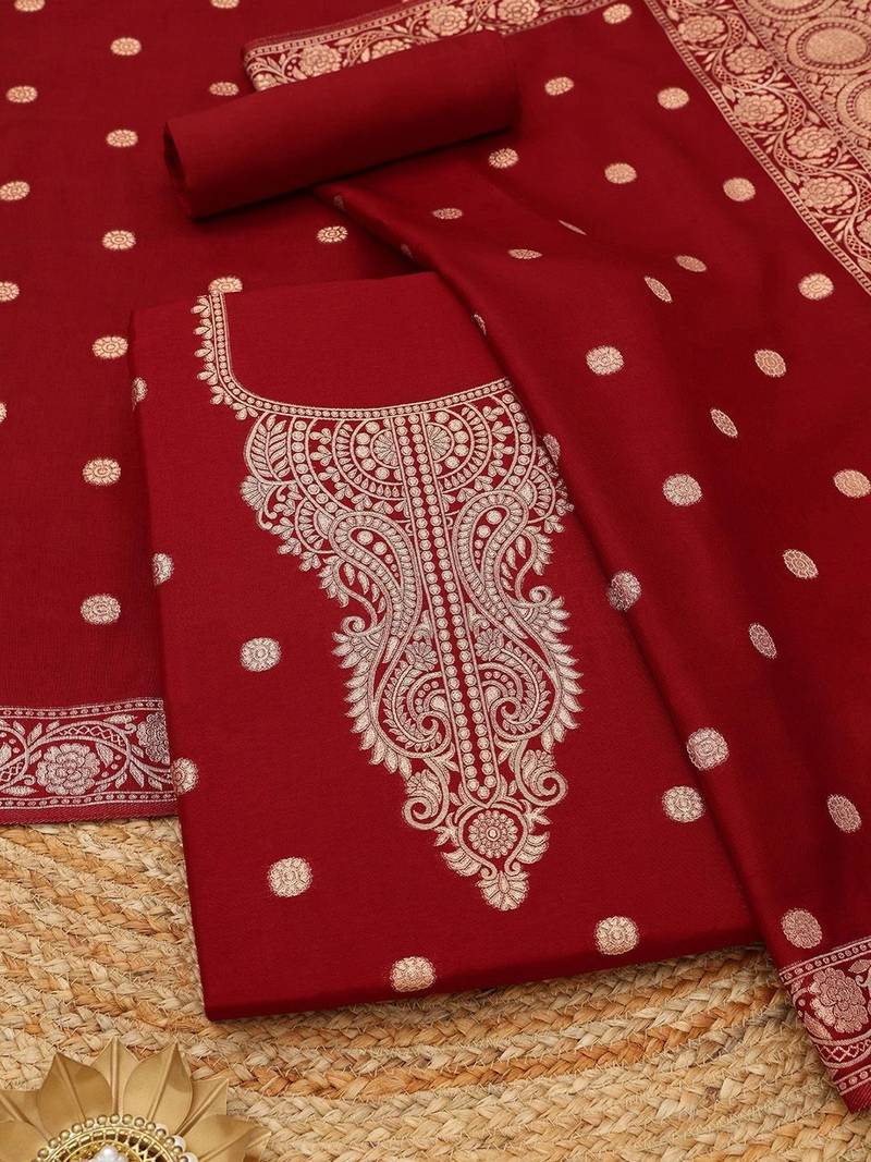 unstitched dress material