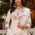 Embroidered viscose silk kurta with pant & dupatta set for women