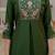 Embroidered viscose silk kurta with pant & dupatta set for women