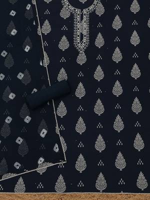 printed unstitched dress material 4