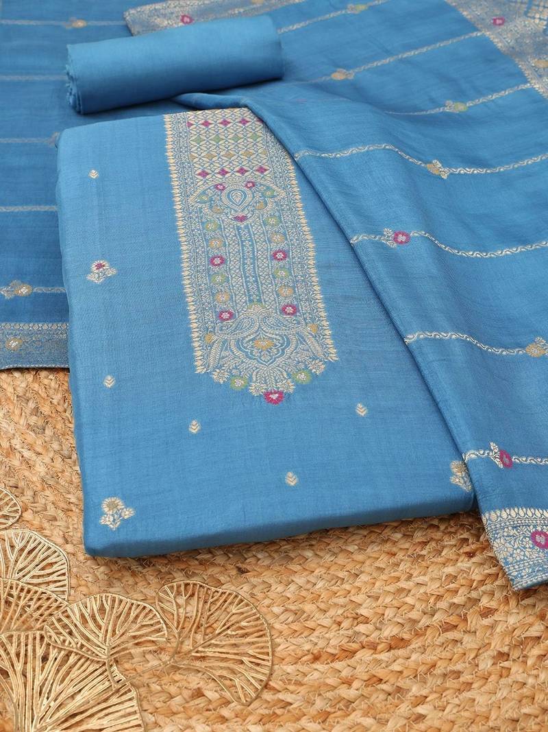 unstitched dress material