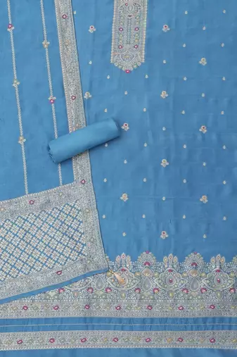 unstitched dress material