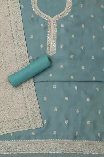 unstitched dress material
