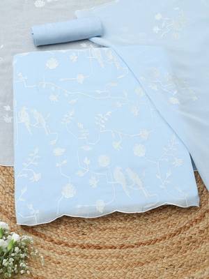 printed unstitched dress material 1