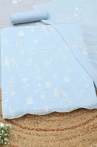 printed unstitched dress material