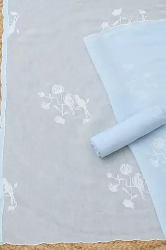 printed unstitched dress material