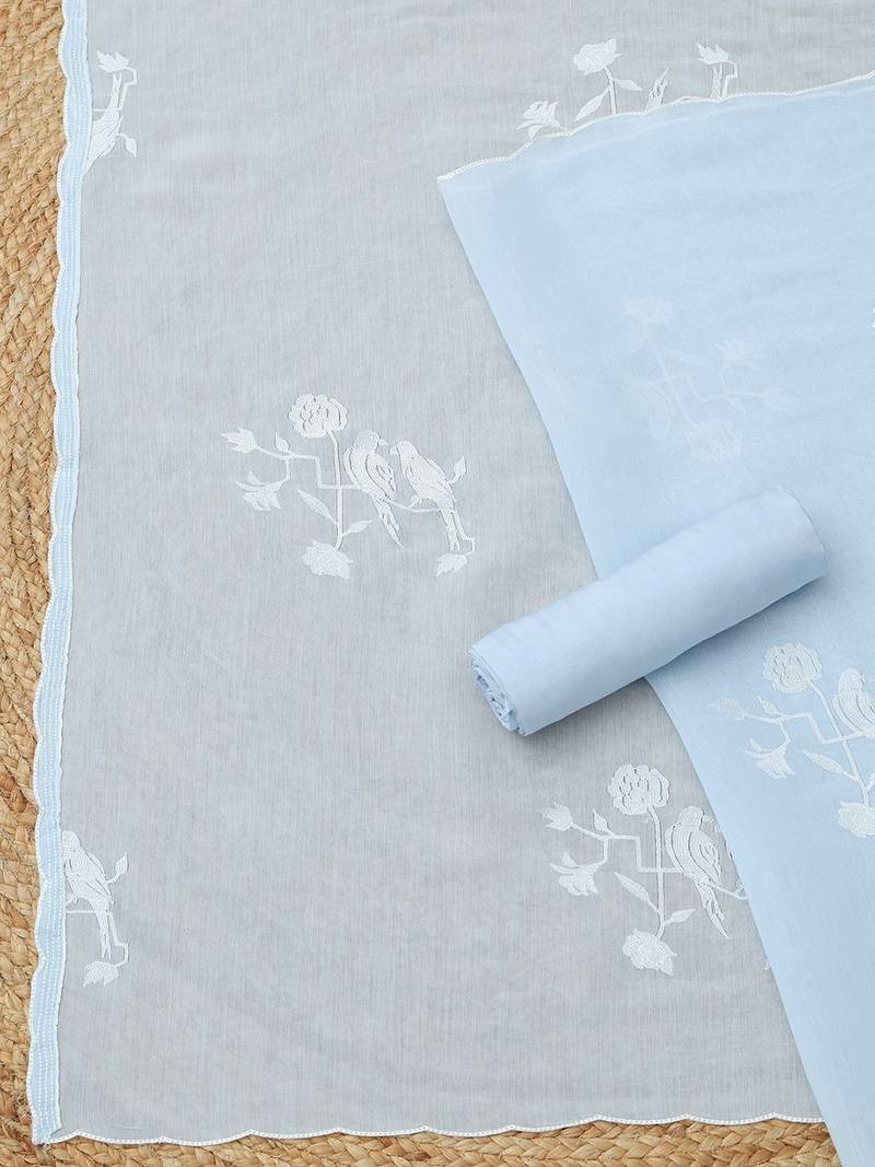 printed unstitched dress material