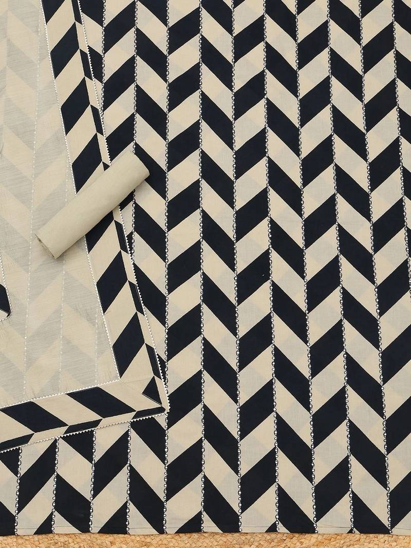 printed unstitched dress material