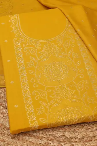 printed unstitched dress material