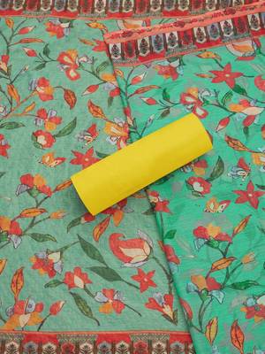 floral embroidered unstitched dress material 3