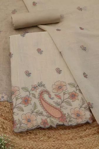 printed unstitched dress material