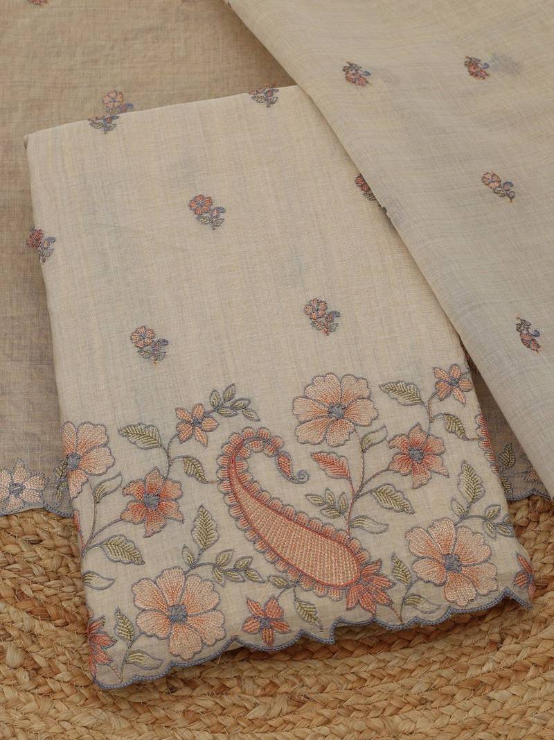printed unstitched dress material