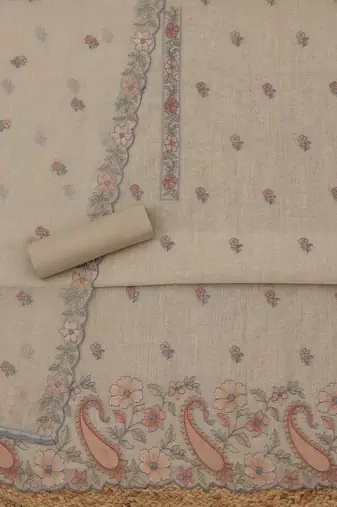 printed unstitched dress material