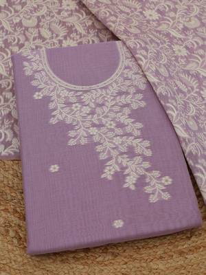 printed unstitched dress material 2