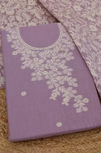 printed unstitched dress material
