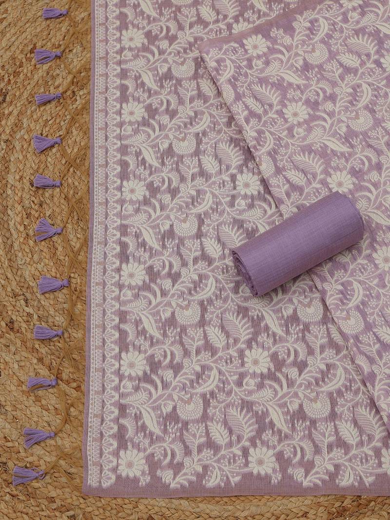 printed unstitched dress material