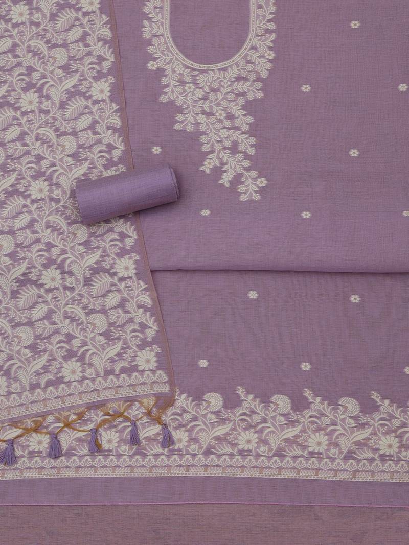 printed unstitched dress material