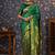 Green woven design banarasi saree