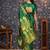 Green woven design banarasi saree