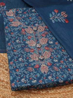printed unstitched dress material 1