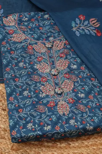 printed unstitched dress material