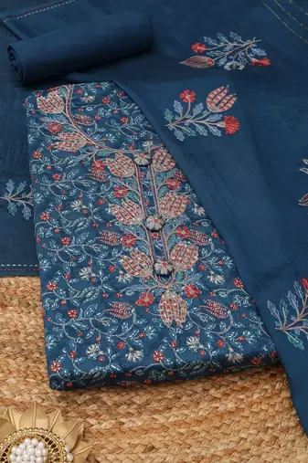printed unstitched dress material